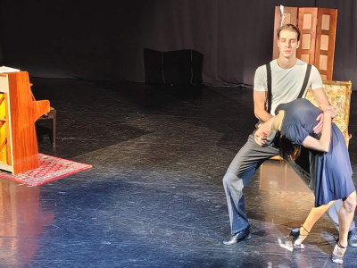 Performance “Illusion” by Ivan Viripayev and the Žaba Theater from Zagreb at the Institute for Artistic Dance