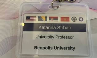 Učešće prof. dr Katarine Štrbac na Međunarodnoj konferenciji u Sarajevu