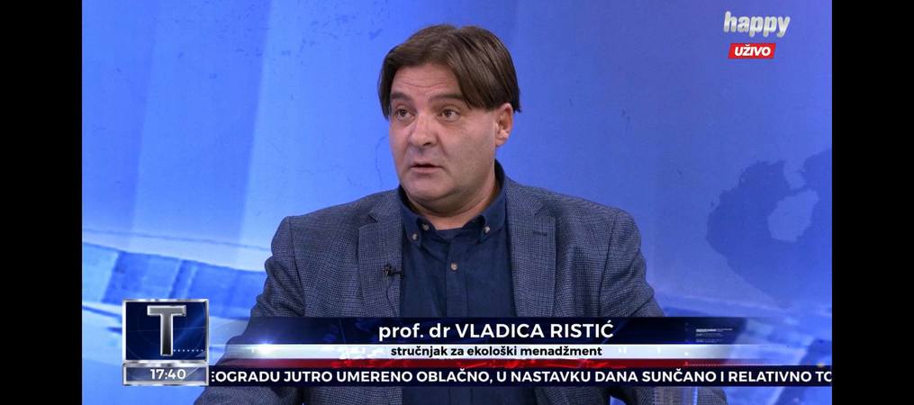 Prof. dr Vladica Ristić gost dnevnika TV Happy