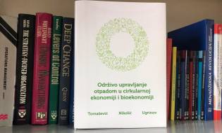 Nova knjiga u biblioteci – Održivo upravljanje otpadom u cirkularnoj ekonomiji i bioekonomiji