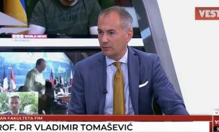 Gostovanje prof. dr Vladimira Tomaševića na Televiziji Vesti