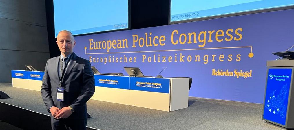 Doc. dr Ilija Životić učestvuje na Evropskom policijskom kongresu u Berlinu